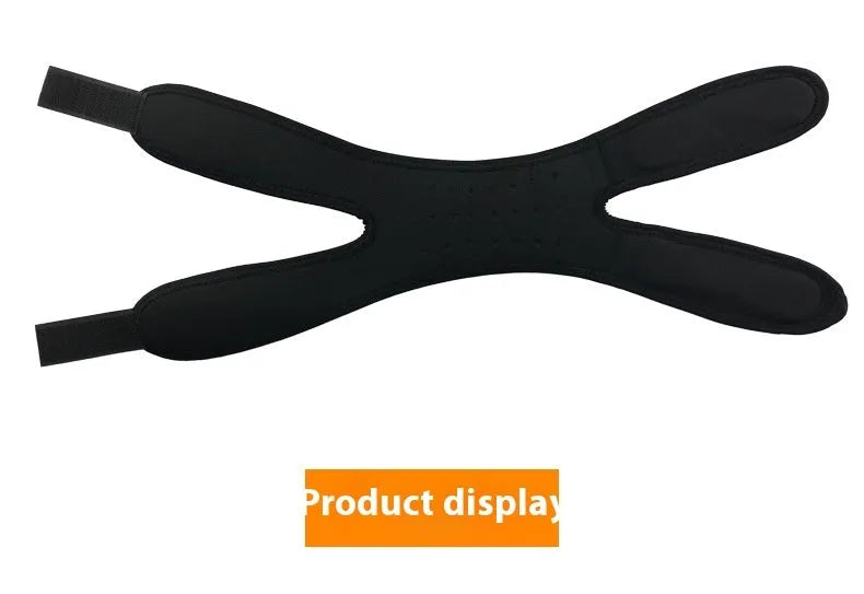 One-size-fits-all sports knee pads in black, blue, gray, and rose red for basketball and biking