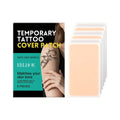 Temporary tattoo cover patch sticker pack of 6 pieces waterproof concealer mineral oil beeswax