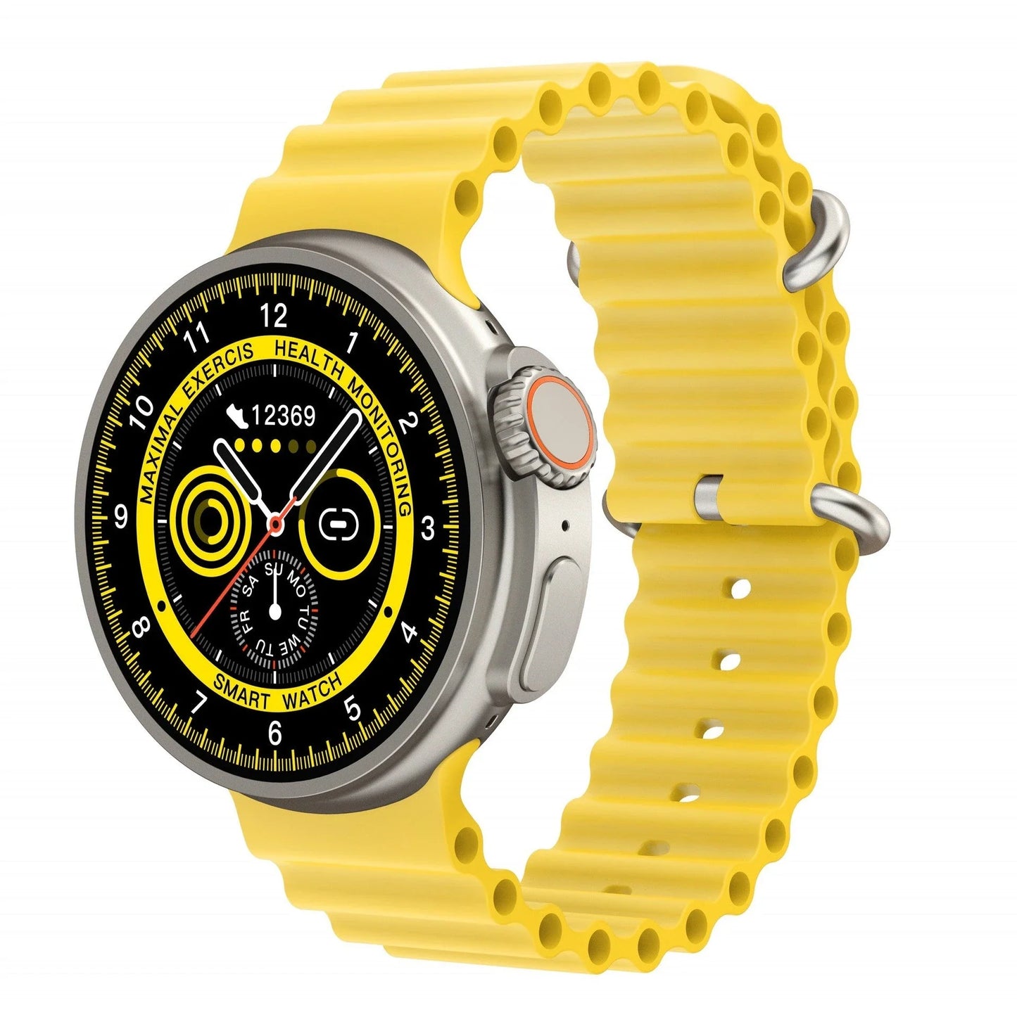 New K9 Smart Watch with 1.39-inch round display, wireless charging, NFC payment, and advanced health tracking features