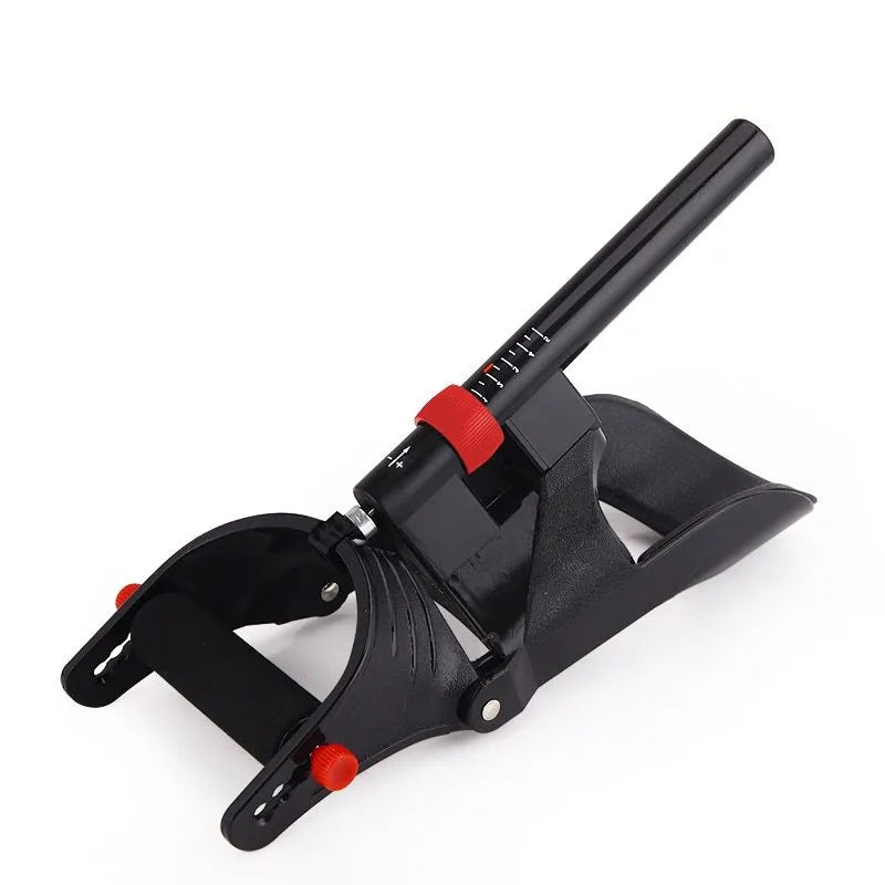 Adjustable hand grip exerciser trainer in spring steel, 31.5cm by 12.5cm by 17cm, for forearm wrist and finger strength training