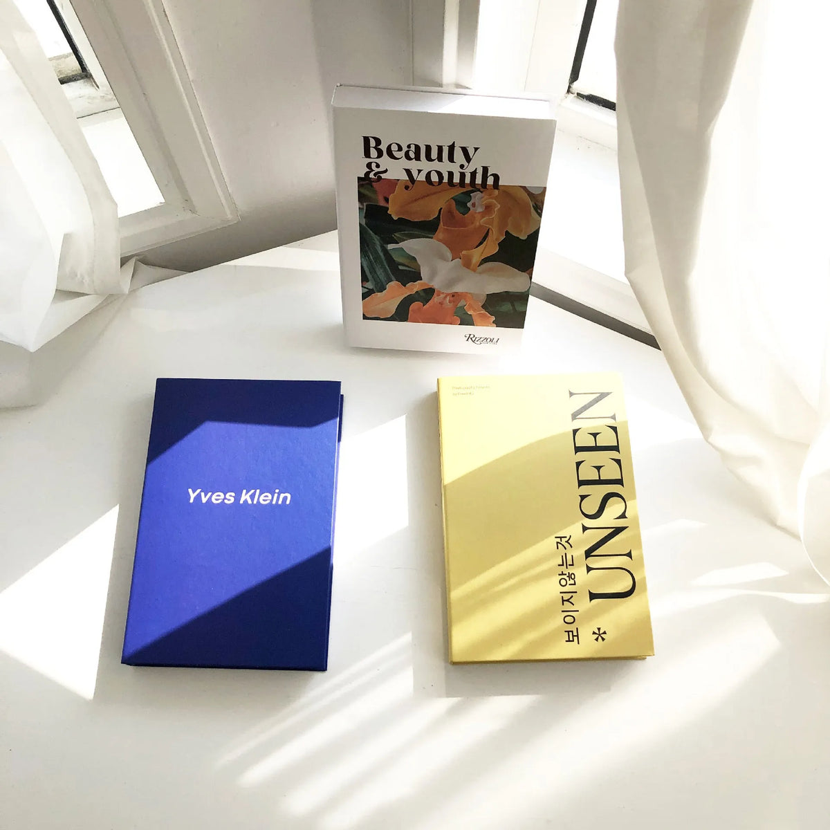 Modern minimalist fake book photography prop with copperplate paper cover in colour BH108