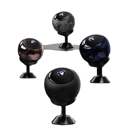 1080p wireless WIFI surveillance camera with ABS housing and wide angle lens for indoor security