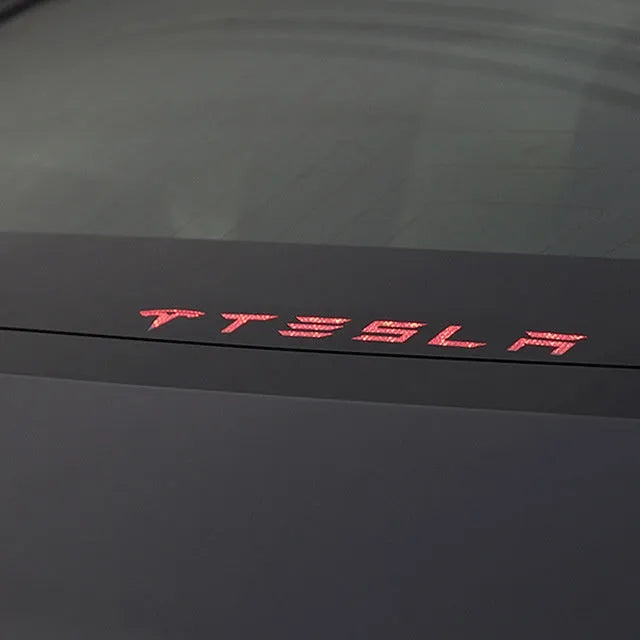 Acrylic brake light stickers for Tesla Model 3 exterior car light decoration
