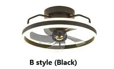 50cm diameter ceiling fan light with integrated illumination and modern simple design