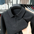 Men's loose fit acrylic top in bean green, front view, available in multiple colours and sizes M to 4XL