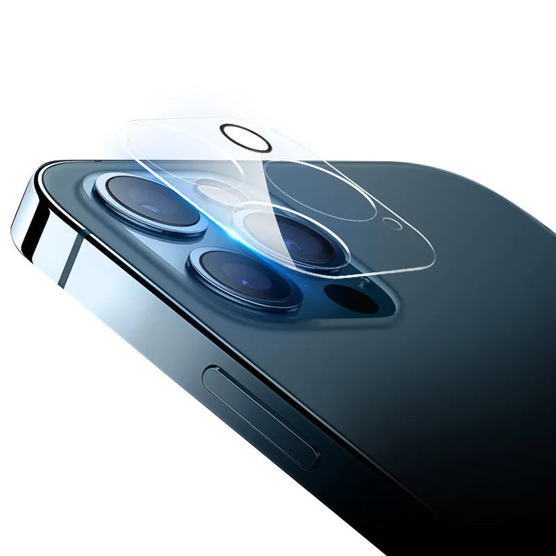 Tempered glass privacy screen protector for iPhone mobile phones with anti-peeping feature.
