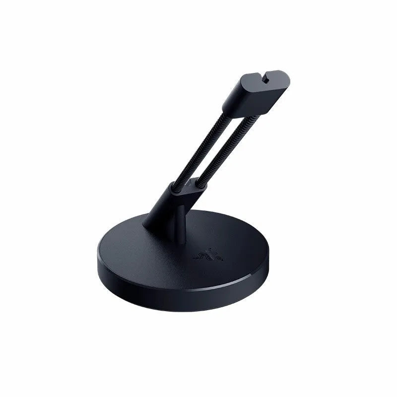 Thunder Snake V3 Magic Colour mouse cable fastener with RGB lighting on black desktop