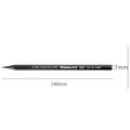 Wood-free graphite pencil for drawing and sketching with 146mm length and 7mm diameter
