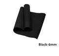 EVA fitness yoga mat in selected colour showing textured anti-slip surface