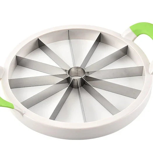 Premium Stainless Steel Watermelon Slicer with Ergonomic Design for Easy, Uniform Melon Cutting