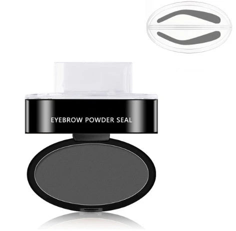 Precise Eyebrow Stamp Kit for creating natural-looking, long-lasting brows in three versatile shades and styles