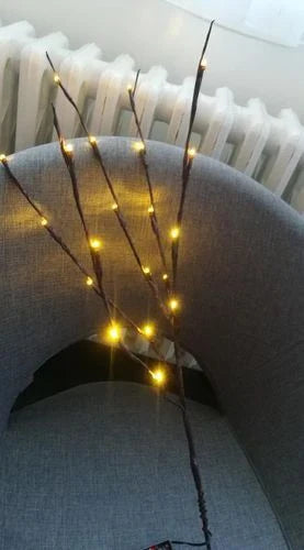 Enchanting Twig Lights with Ultra-Bright LED Bulbs, Perfect for Home Decor and Celebrations