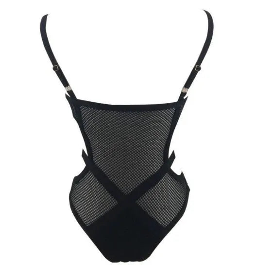 Women's bikini swimsuit set in Black and White colours available in sizes S M L with centimetre measurements
