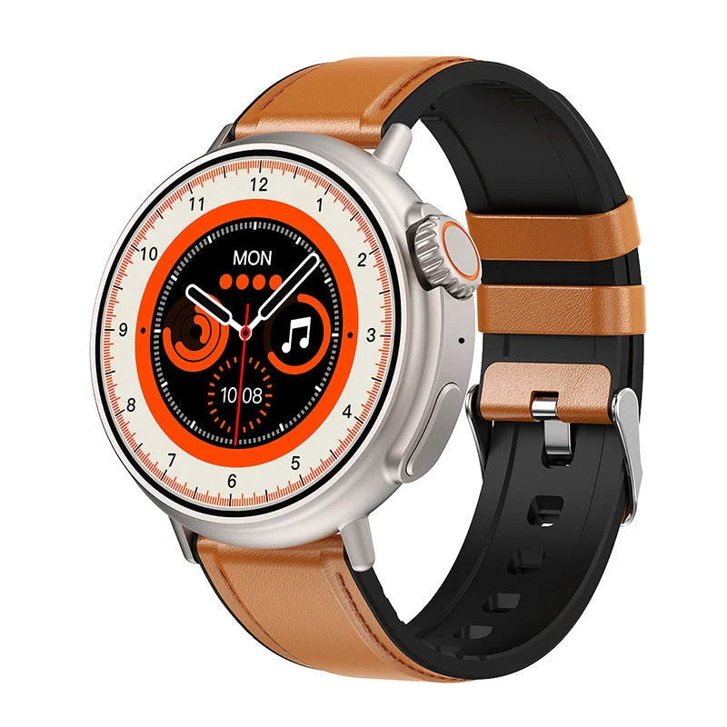 New K9 Smart Watch with 1.39-inch round display, wireless charging, NFC payment, and advanced health tracking features