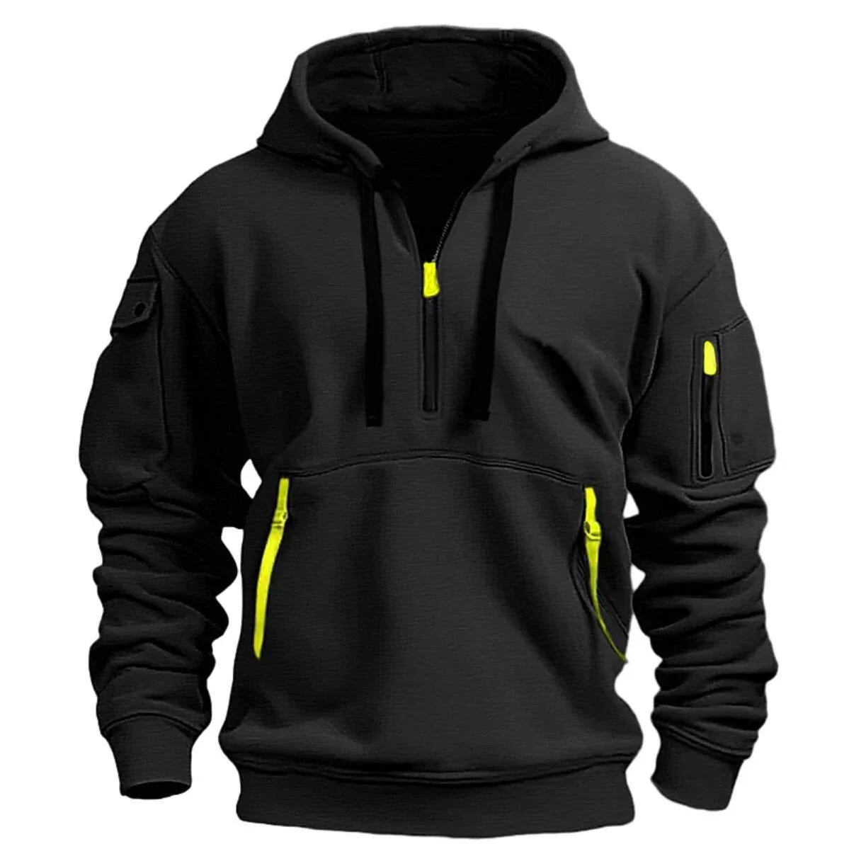 Stylish dropped shoulder hooded sweatshirt in multiple color options for men and women