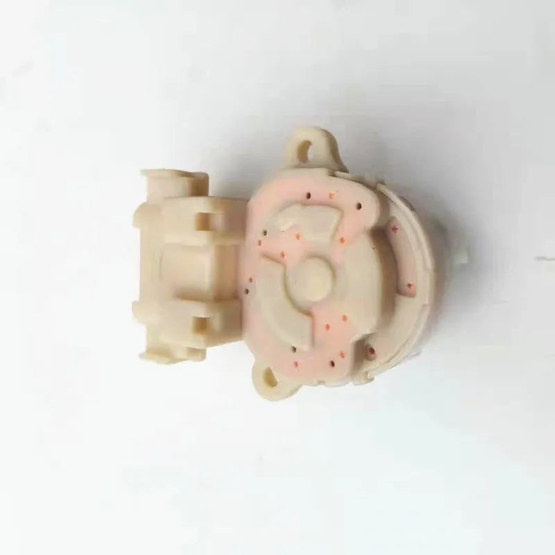 White ignition lock plug electrical connector for Senya M80 and S80 moped models.