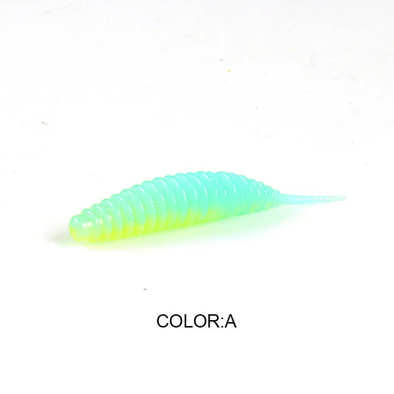 49mm 0.9g micro soft lure in colour option, 20 piece pack for finesse fishing