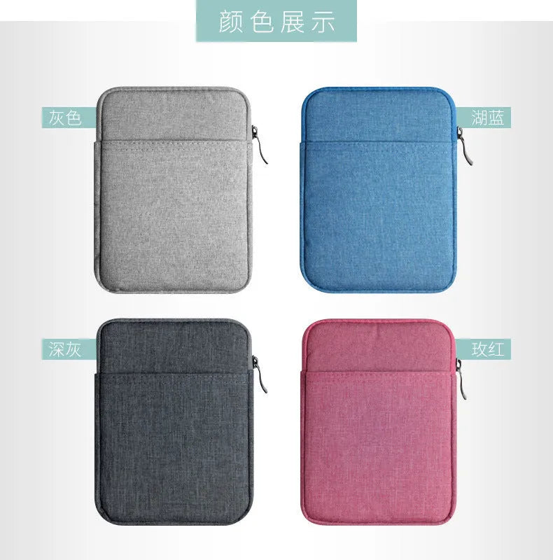 Compatible Apple iPad case in plush and diving material, waterproof sleeve, 7/10/10 plus sizes, multiple colours