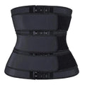Men's sports waist belt corset slimming belt in neoprene polyester black grey sizes M to 3XL
