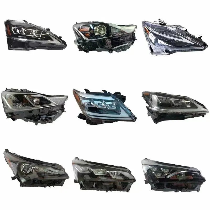 Black ABS plastic replacement headlight for Hyundai VELOSTER, model 92101-2V500