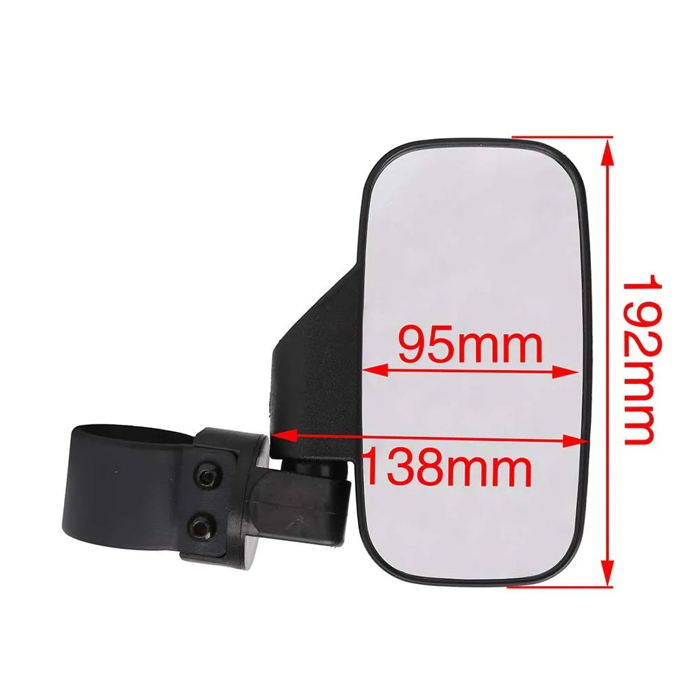 ATV wide-angle shockproof side rearview mirror RS035 with aluminium and ABS cover