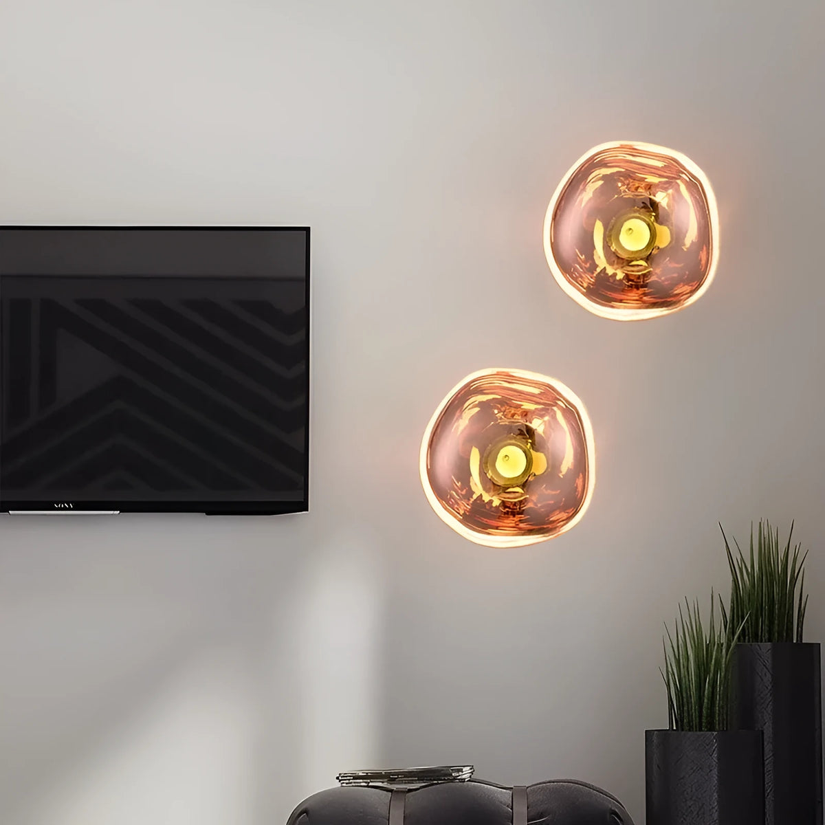 Modern creative lava wall lamp in 30cm x 18cm with acrylic lampshade, Nordic style and 220V voltage.