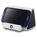 Wireless mini Bluetooth speaker in black or white with rechargeable battery