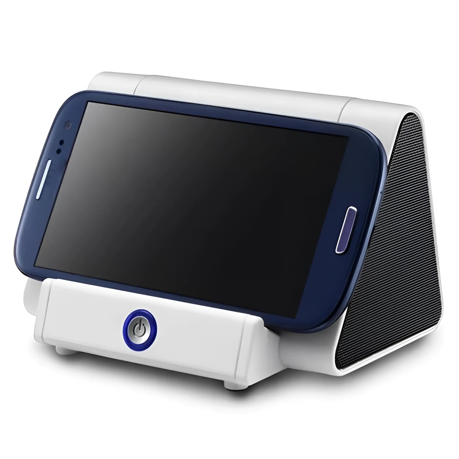 Wireless mini Bluetooth speaker in black or white with rechargeable battery