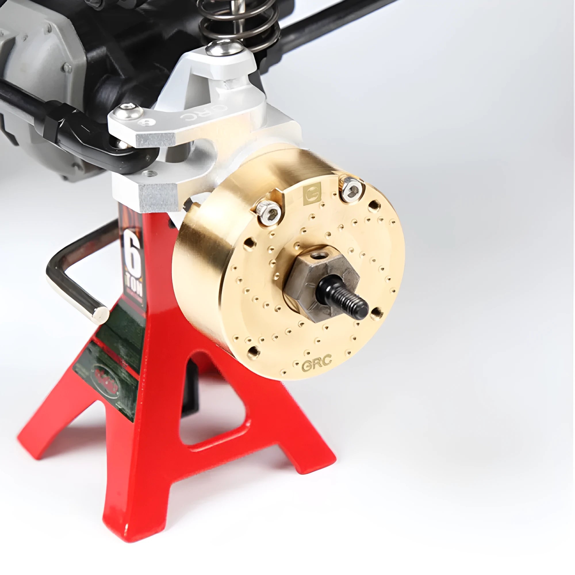 Brass gearbox cover mechanical component for axle door systems