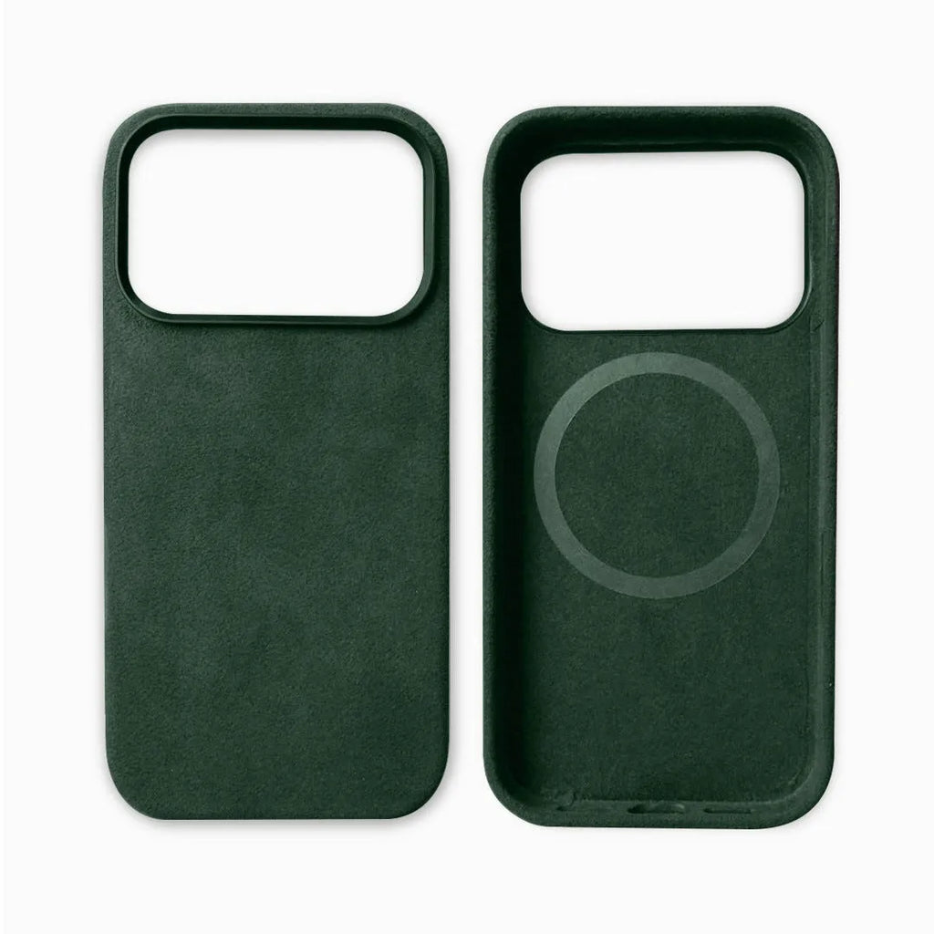 Alcantara iPhone 17 Pro Max Air case with magnetic suction in multiple colour options