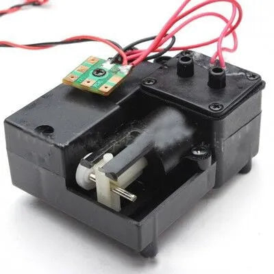 Black RC tank smoke box accessory for 1/16 scale Heng Long and Taigen models