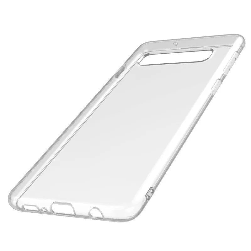 Transparent TPU protective case for Samsung S10, S10e and S10 Plus mobile phones