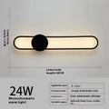Round 60cm minimalist wall lamp with iron shade in black or gold frame finish