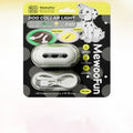 Pet luminous collar hanging lamp ring in four colour variants for small pet visibility