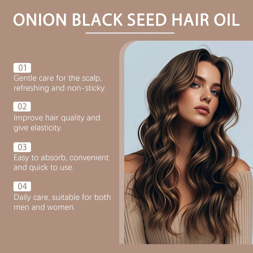 100ml hair care essential oil bottle with accessories for nourishing dry hair