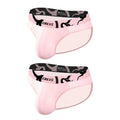 Men's solid colour modal boxer shorts showing low waist design in black, pink, and red options