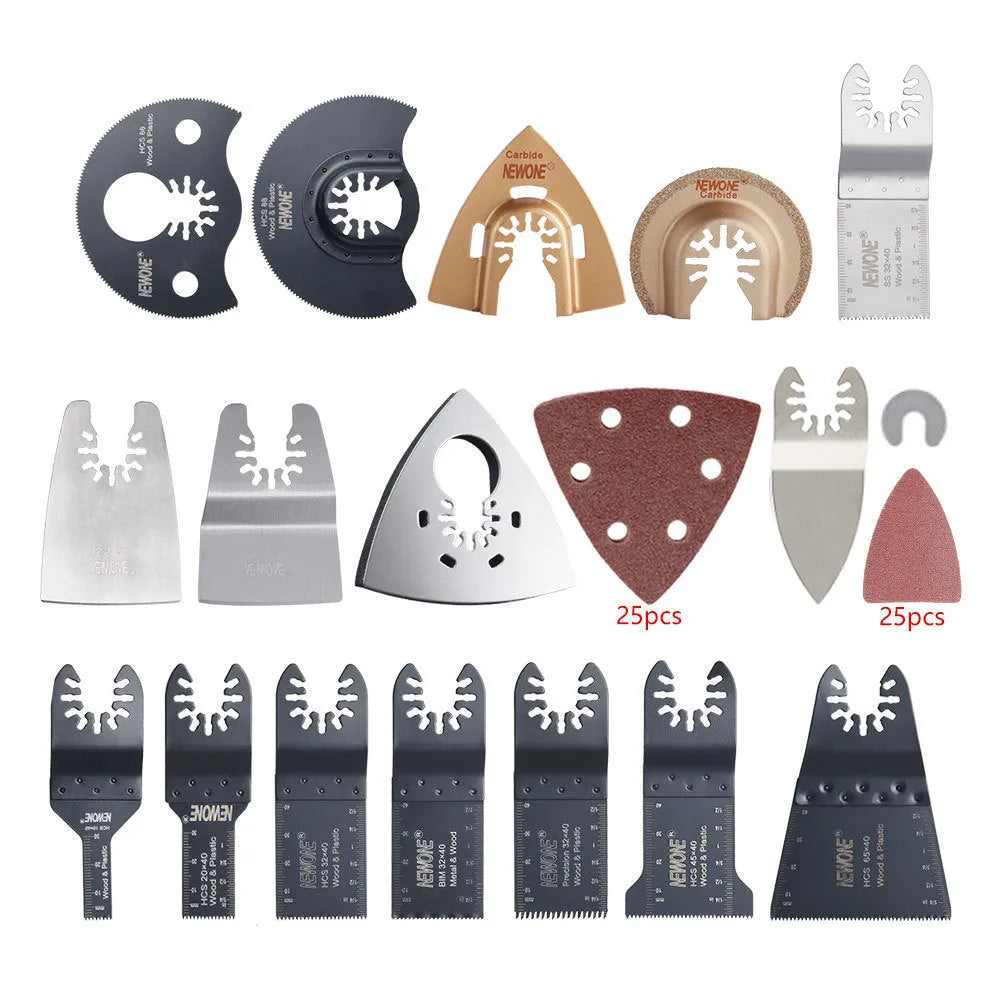 Multi-function tool saw blade hardware accessories set 88mm diameter cutting polishing universal fit