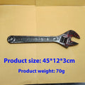 Plastic simulation wrench prop classical style 45x12x3cm injection moulded display item