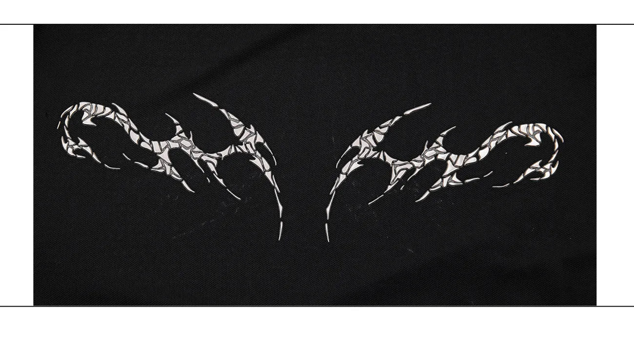 Men's black mesh long-sleeve shirt with a slim, close-fitting bottoming cut on a model.