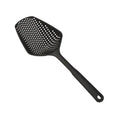 Nylon kitchen scoop colander strainer in assorted colours for draining fried food or soup
