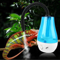 Climbing pet humidifier in ABS plastic with 3L tank for reptile enclosure