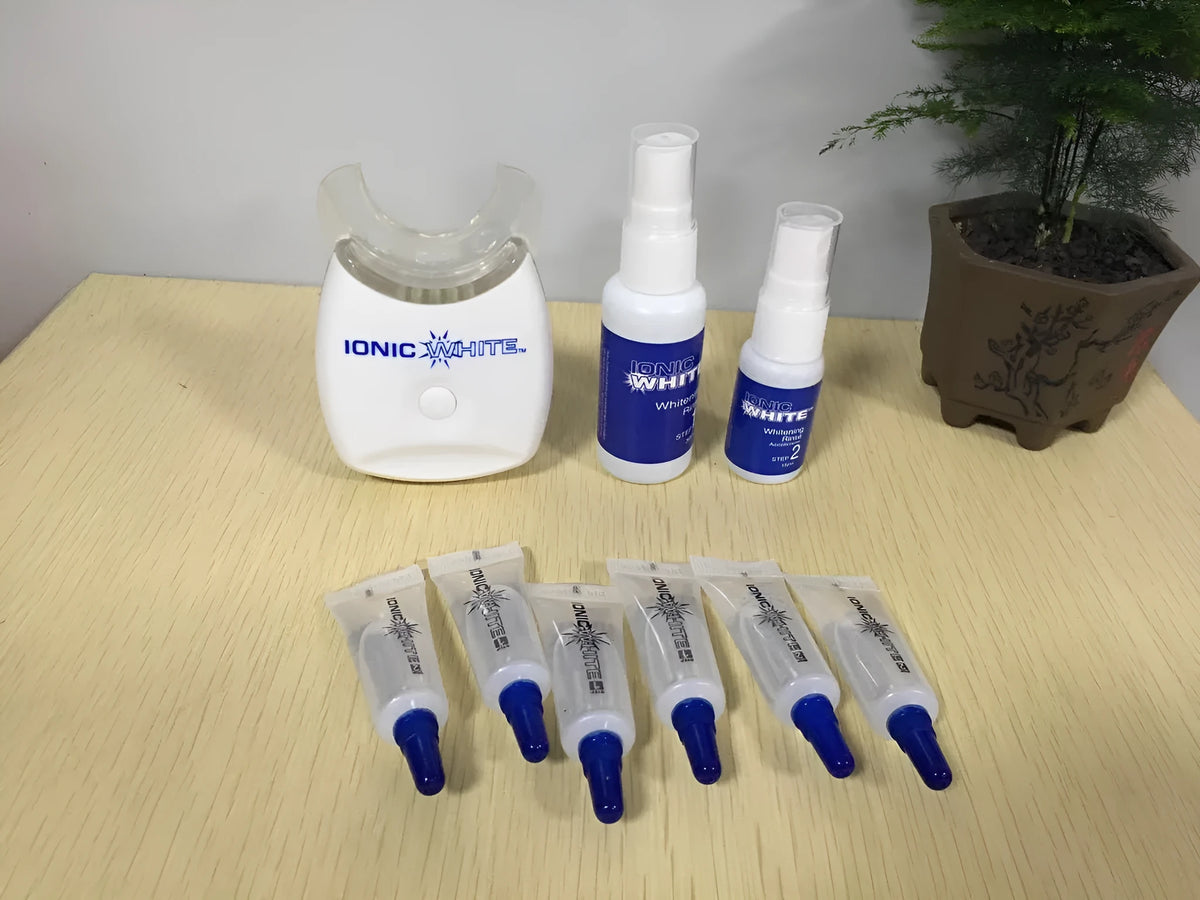 Cold light teeth whitening instrument with ABS and medical poly build for stain removal and discolouration