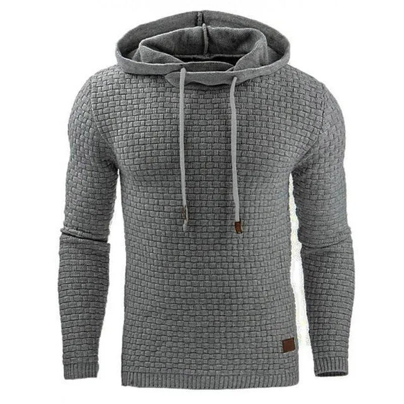 Men's hoodies sweater in 65% cotton 35% polyester, pullover style, available in multiple colours including Black and Navy Blue