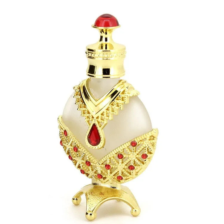 Concentrated perfume oil 12ml or 35ml with floral fragrance in decorative glass bottle