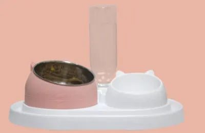 Elevated cat food bowl with 304 stainless steel inner, 200ml capacity, available in multiple colours