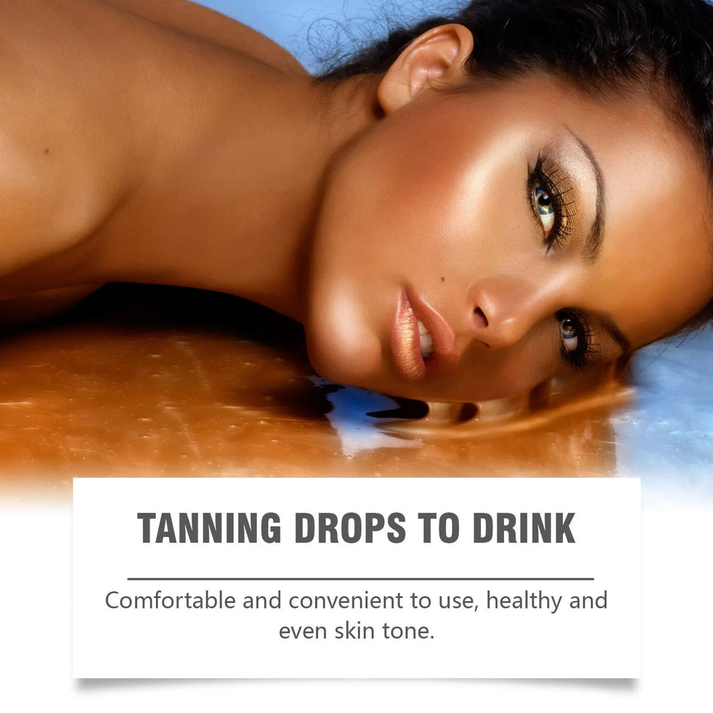 Googeer Tanning Drops To Drink 60ml bottle with dropper for face and body application