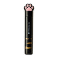 Small folding cat paw mini scissors with stainless steel blade in pink, white, black, and blue colour options.