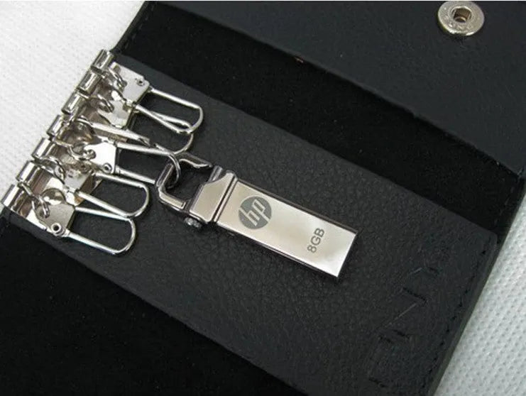 Metal USB flash drive with custom logo option, 48.6mm long, in capacities from 4GB to 64GB