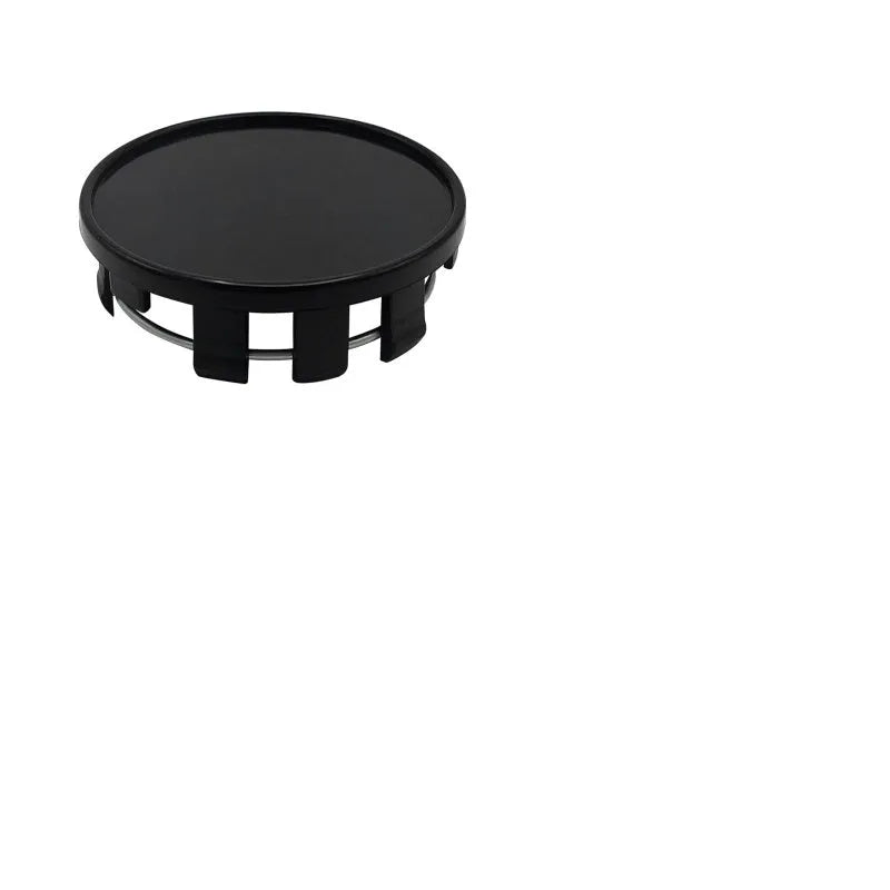 54mm black and silver plastic wheel caps for Japanese vehicle hub centre replacement