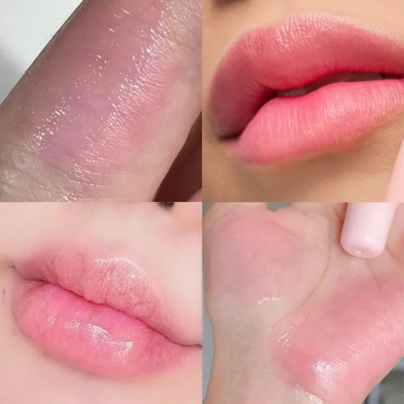 Moisturising and nourishing lip balm with brightening colour fade effect in 8.5g container
